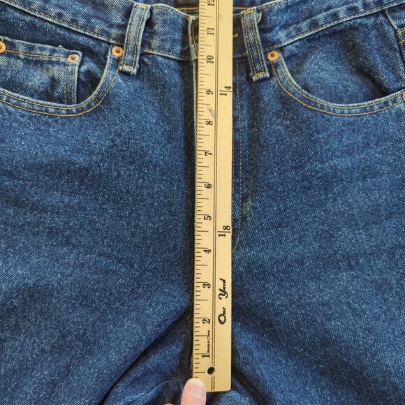 Vintage Pepe Jeans Women’s 28 London Portobello Road USA High Rise Straight Leg - Picture 10 of 12